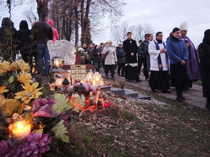 Wszystkich Świętych na cmentarzu w Żywcu