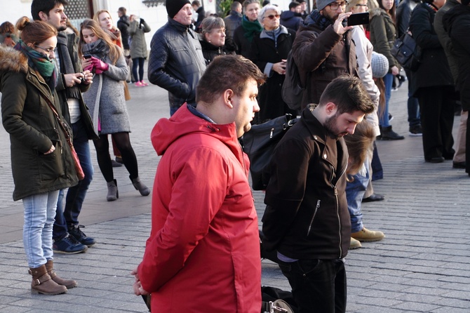 Flash mob w obronie prześladowanych chrześcijan 2016