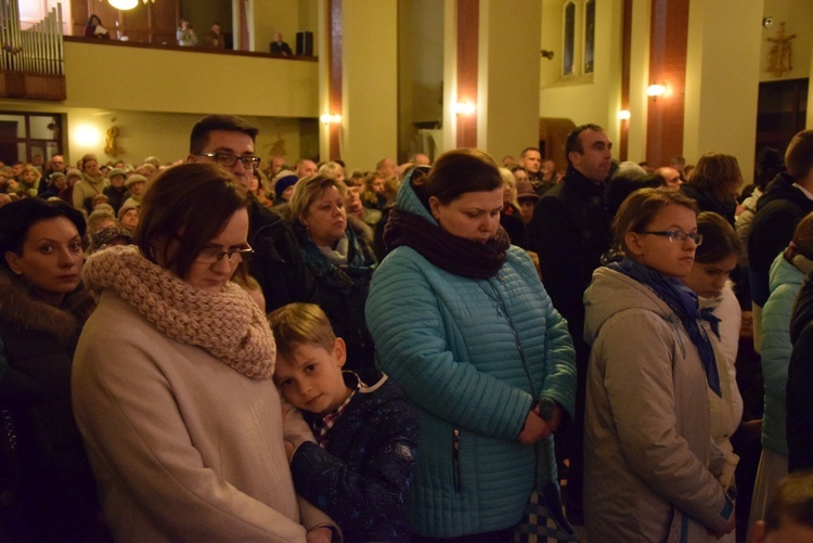 Powitanie ikony MB Częstochowskiej w parafii Najświętszego Serca Pana Jezusa w Skierniewicach