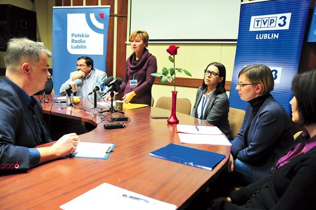 Podczas konferencji prasowej w siedzibie Radia Lublin omawiano szczegóły tegorocznej akcji. 