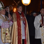 Powitanie ikony MB Częstochowskiej w parafii wojskowej w Skierniewicach