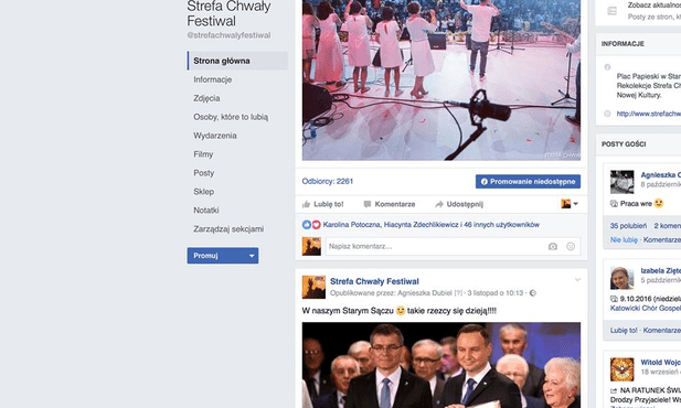 Facebook zablokował katolicki fanpage