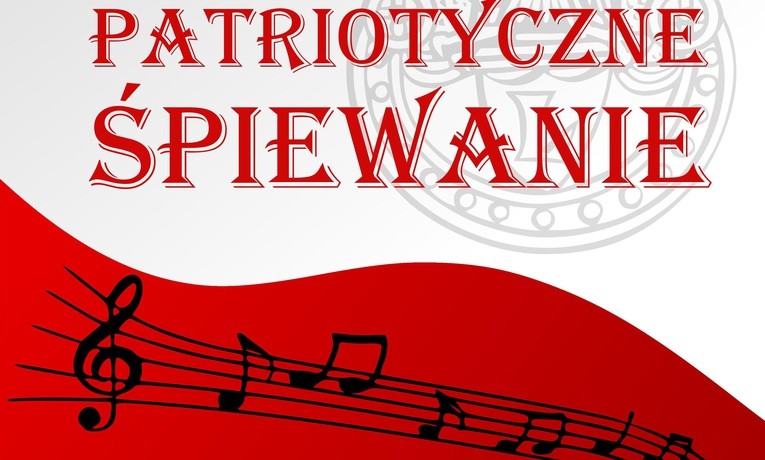 Patriotyczne śpiewanie na Bujwida