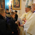 Powitanie ikony MB Częstochowskiej w parafii Grzymkowice-Byki