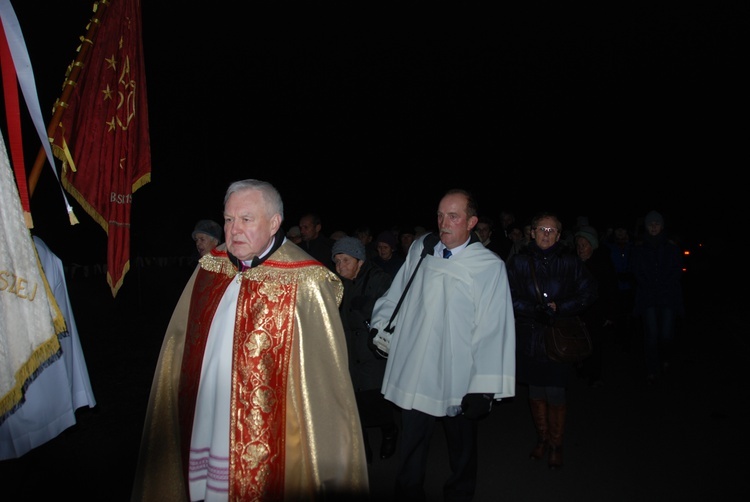 Powitanie ikony MB Częstochowskiej w Babsku