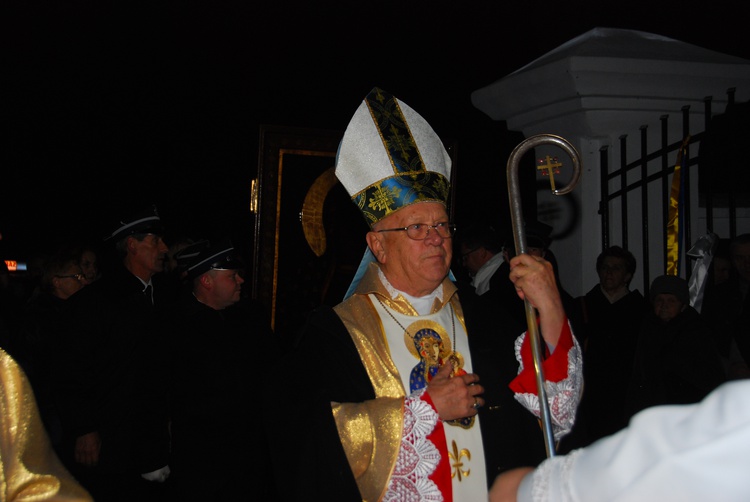 Powitanie ikony MB Częstochowskiej w Babsku