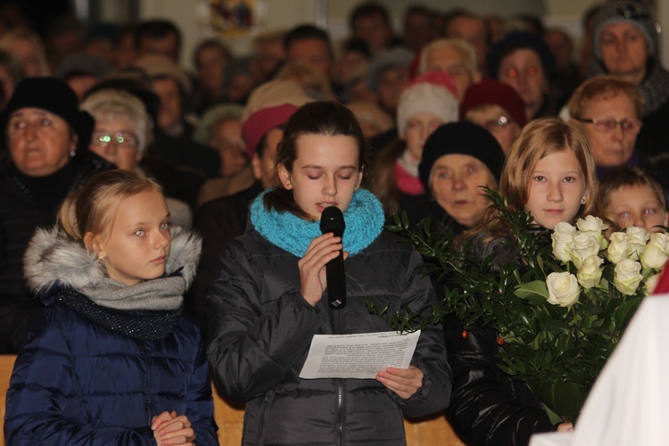 Powitanie ikony MB Częstochowskiej w Babsku