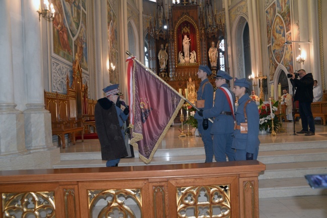 Poświęcenie Sztandaru Hallerczyków