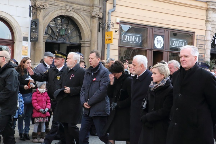 Pochód patriotyczny Kraków 11 listopada 2016