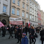 Pochód patriotyczny Kraków 11 listopada 2016