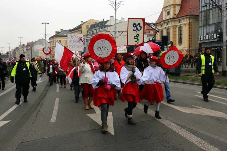 XV Radosna Parada Niepodległości we Wrocławiu