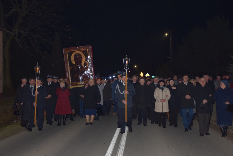 Powitanie ikony MB Częstochowskiej w Regnowie