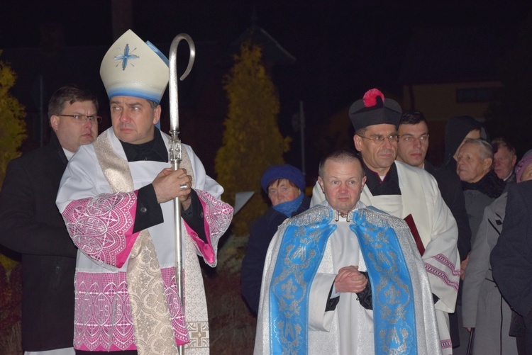 Powitanie ikony MB Częstochowskiej w Regnowie