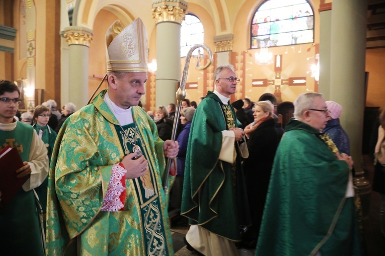 Zamknięcie Bramy Miłosierdzia w katedrze w Bielsku-Białej