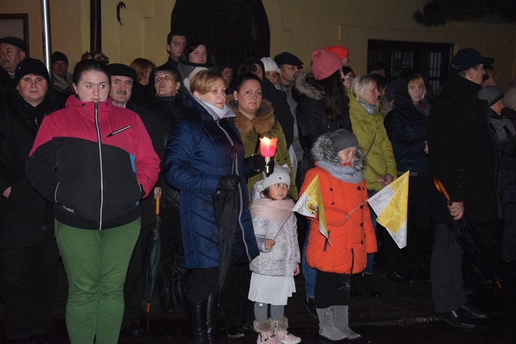 Powitanie ikony MB Częstochowskiej w Białej Rawskiej