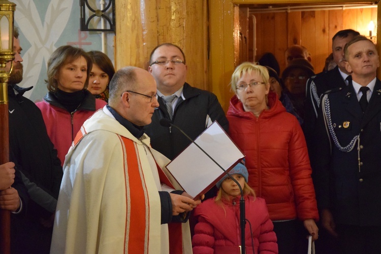 Powitanie ikony MB Częstochowskiej w Wilkowie