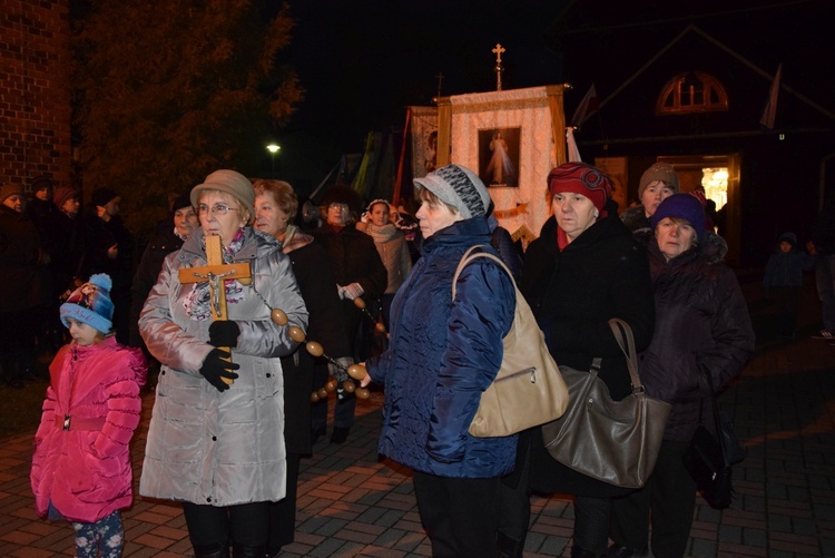 Powitanie ikony MB Częstochowskiej w Wilkowie