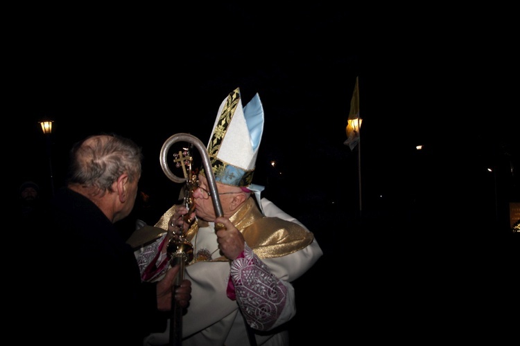 Powitanie ikony MB Częstochowskiej w Szczukach