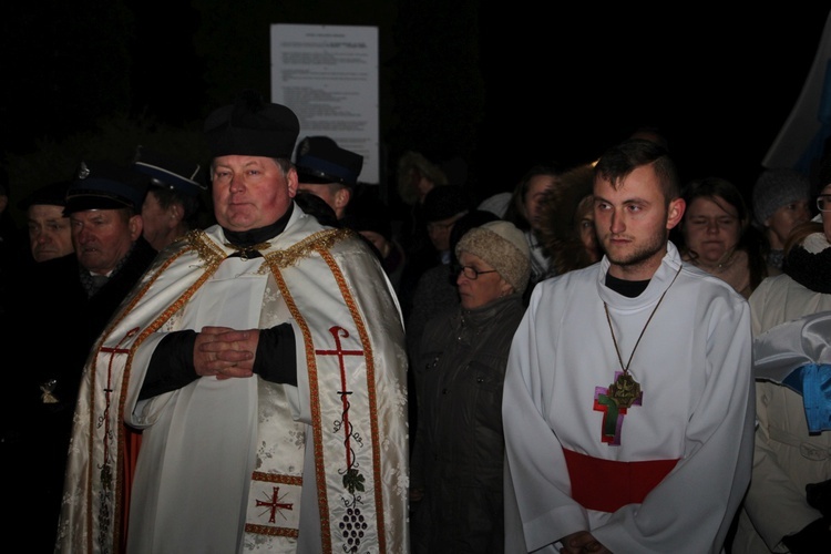 Powitanie ikony MB Częstochowskiej w Szczukach