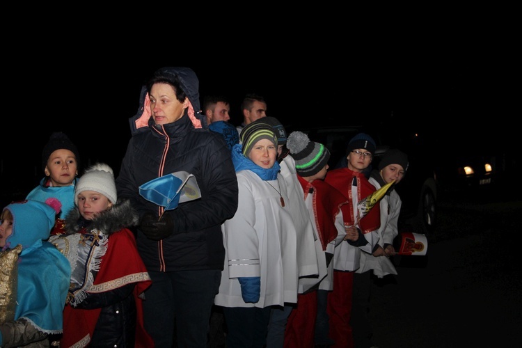 Powitanie ikony MB Częstochowskiej w Szczukach