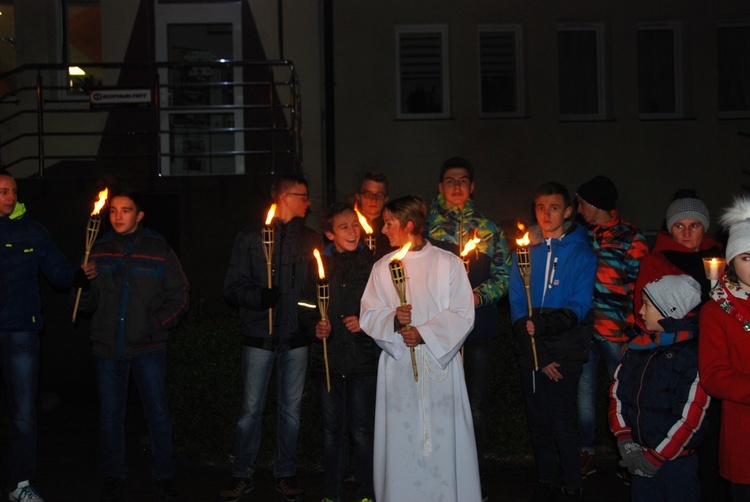 Powitanie ikony MB Częstochowskiej w Sadkowicach