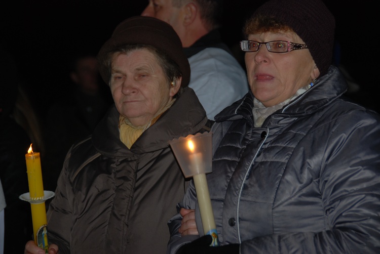 Powitanie ikony MB Częstochowskiej w Sadkowicach