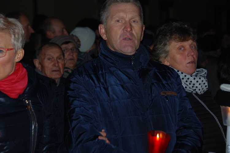 Powitanie ikony MB Częstochowskiej w Sadkowicach