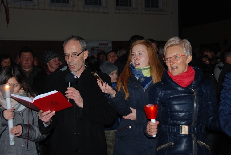 Powitanie ikony MB Częstochowskiej w Sadkowicach