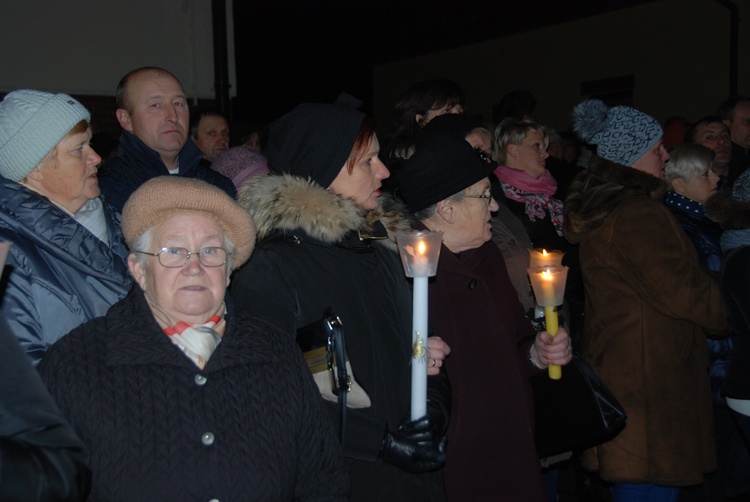 Powitanie ikony MB Częstochowskiej w Sadkowicach