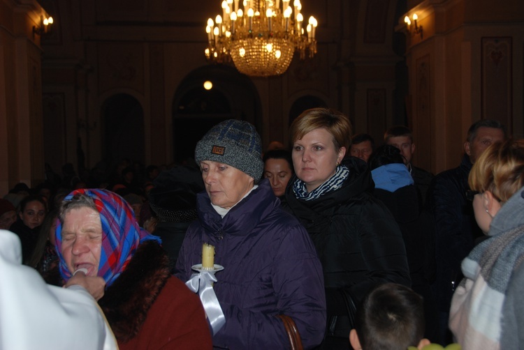 Powitanie ikony MB Częstochowskiej w Sadkowicach