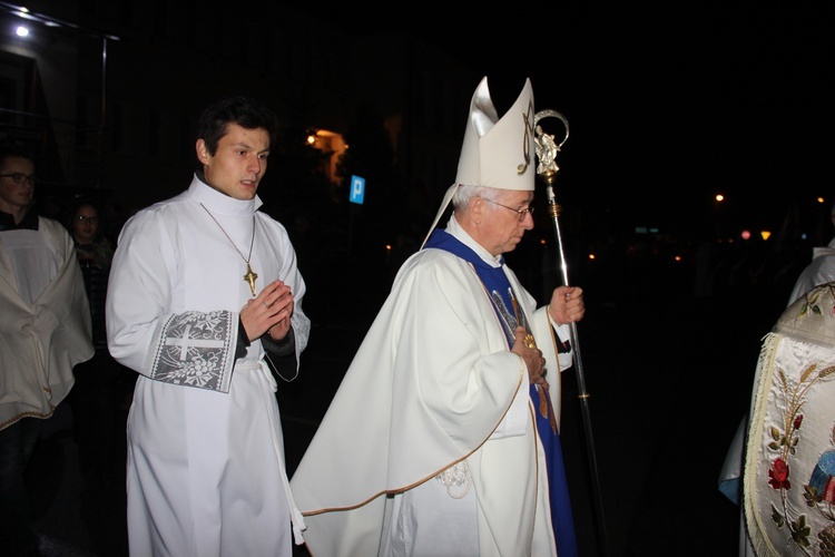 Powitanie ikony MB Częstochowskiej w Sadkowicach