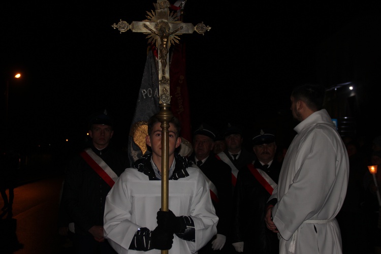 Powitanie ikony MB Częstochowskiej w Sadkowicach