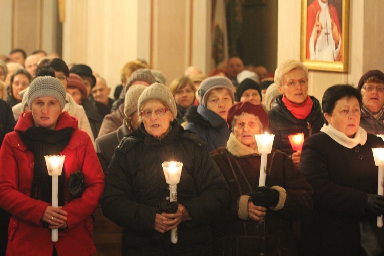 Powitanie ikony MB Częstochowskiej w Sadkowicach