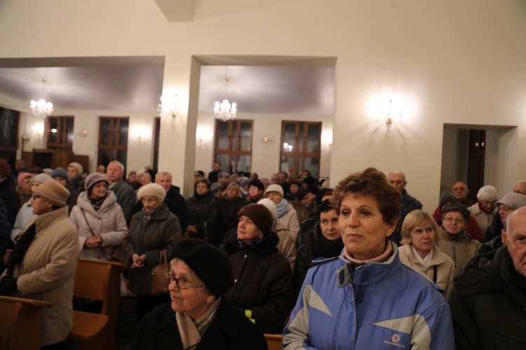 Poświęcenie kaplicy Bożego Miłosierdzia w Aleksandrowicach