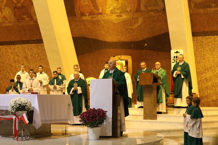 Poświęcenie kaplicy Bożego Miłosierdzia w Aleksandrowicach