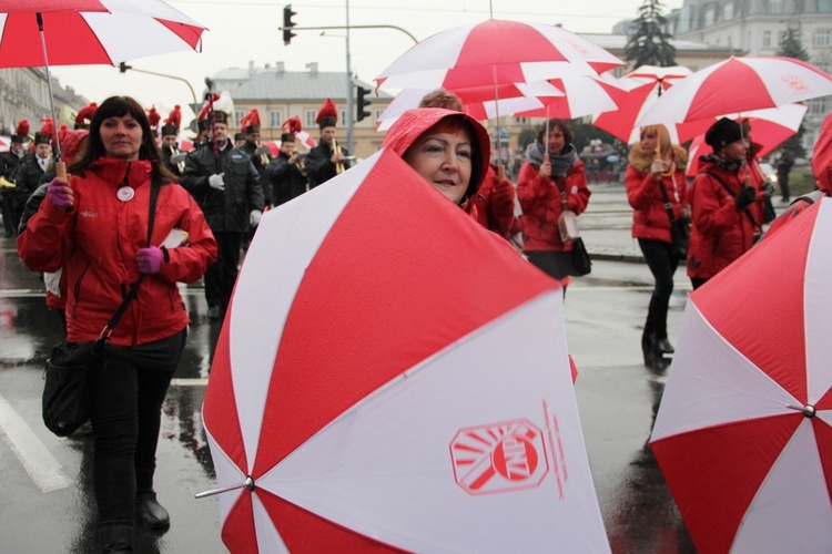 Manifestacja nauczycieli