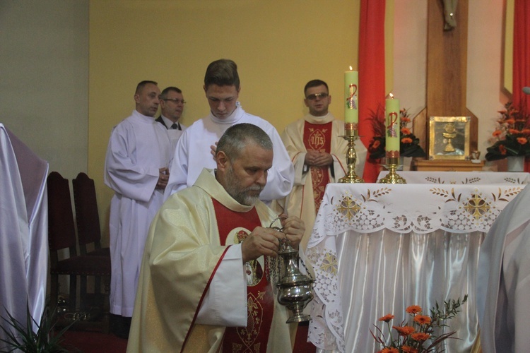 Uroczystości odpustowe w parafii Jezusa Chrystusa Króla Wszechświata w Rawie Maz.