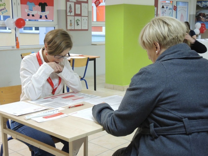 Gimnazjaliści i bank dawców szpiku