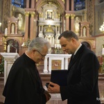 Prezydent Andrzej Duda w piekarskiej bazylice