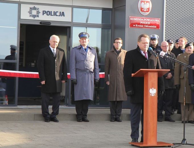 Otwarcie Komendy Policji w Krośnie Odrzańskim