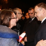 Prezydent Andrzej Duda w Piekarach