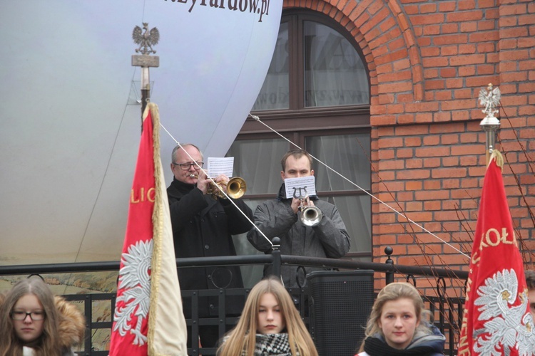 Odsłonięcie pomnika Filipa de Girarda w Żyrardowie