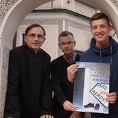 Do seminarium w grudniu zapraszają (od lewej) ks. Paweł Gogacz oraz alumni Michał Kopciński i Mateusz Dusiński