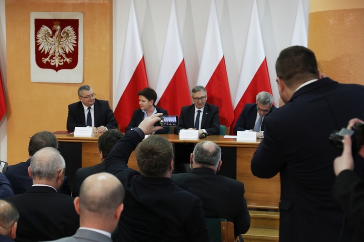 Wizyta premier Beaty Szydło w Bielsku-Białej