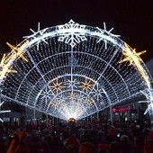 Prezydent ma nadzieję, że świetlny tunel będzie cieszył mieszkańców i stanie się elementem promocji Radomia