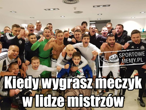 Internauci komentują wygraną Legii - memy