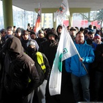 Protest górników KWK Makoszowy