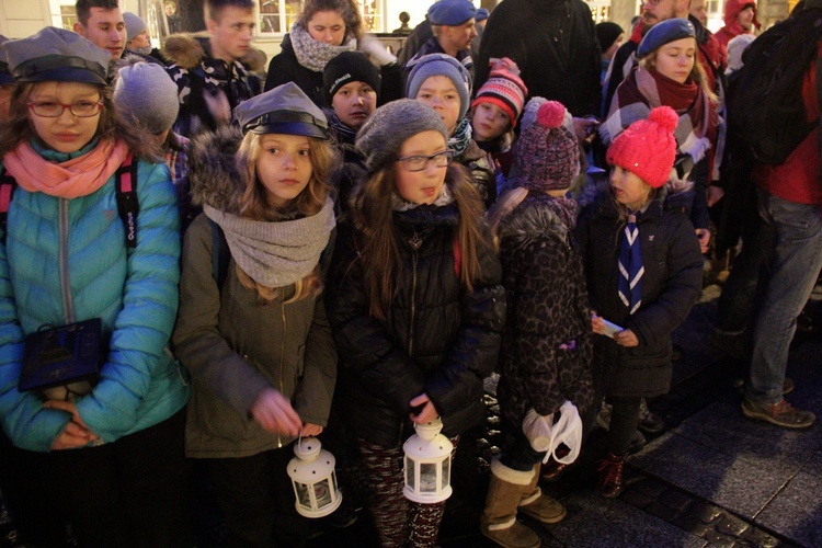 Betlejemskie Światło Pokoju w Gdańsku