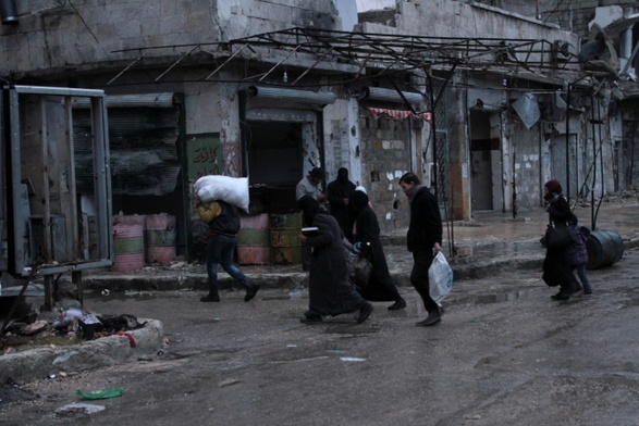 Aleppo, Syria - grudzień 2016