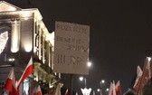 Podczas demonstracji wzywano do odebrania niesłusznie osiągniętych przywilejów.